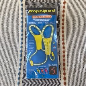 Pink Amphipod Flashing Reflective Running Vest